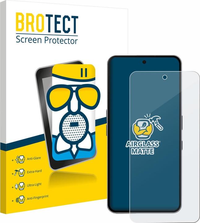Produktbild BROTECT Schutzglas Schutzfolie Displayschutz Display Schutz Glas Folie matt (1 Stück, Nothing Phone (3a) Pro)
