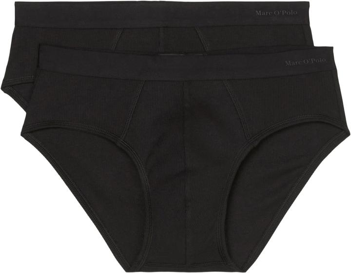 Produktbild Marc O'Polo 2er Pack Iconic Rib Organic Cotton Slip / Unterhose (XL, 2er Pack)