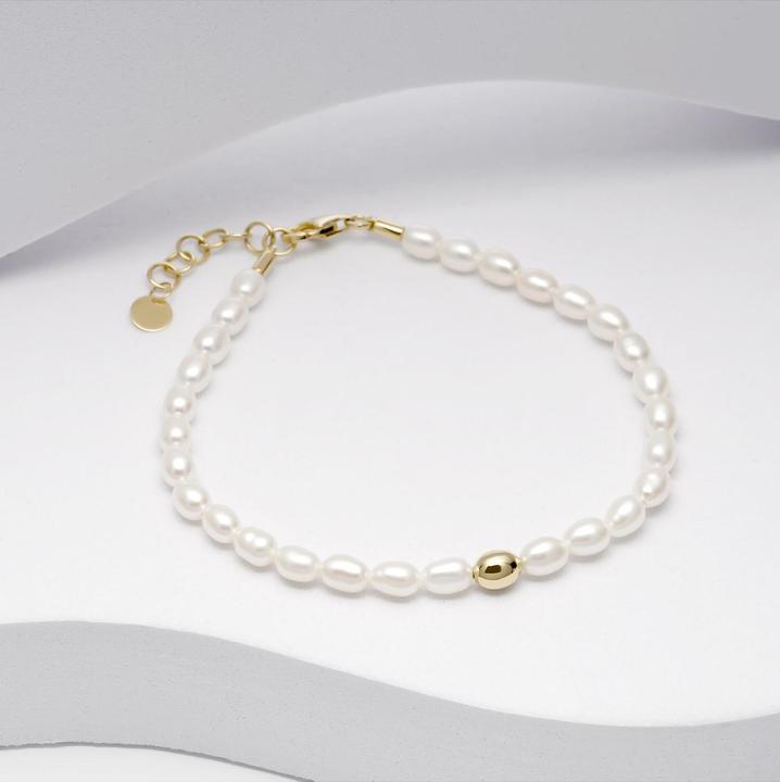 Actual product image Christ Armband (17 cm, 585 yellow gold)