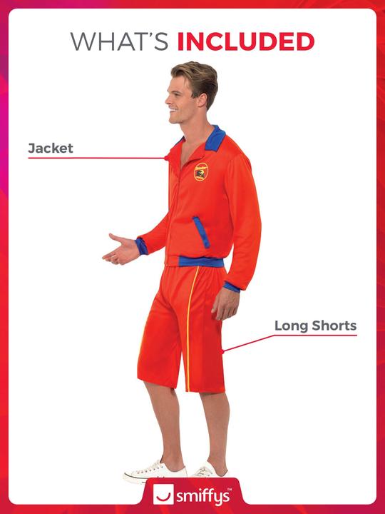 Produktbild Smiffys Baywatch: Lifeguard (L)