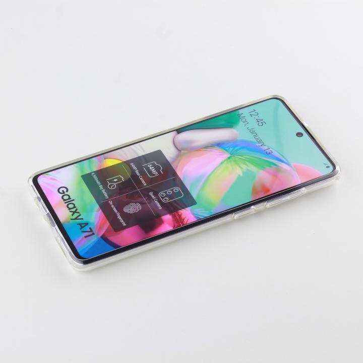 Produktbild PhoneLook Hülle Gummi Silikon Gel Simple Super Clear flexibel (Samsung Galaxy A71)