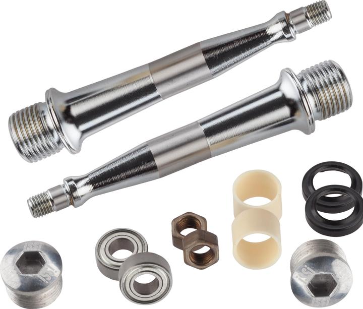 iSSi Bearing/Bushing Achsen Rebuild Kit. Silver.
