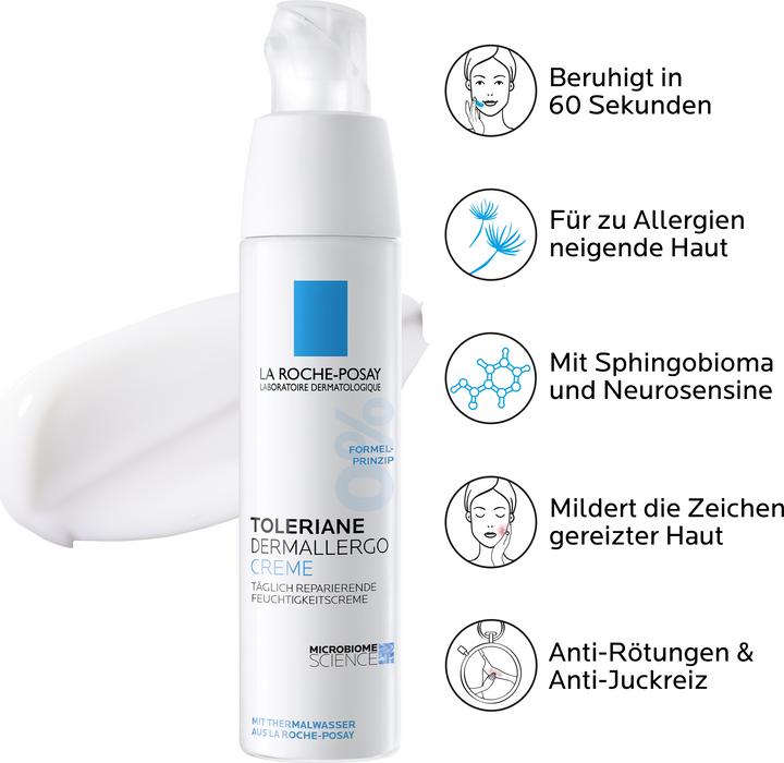 Tolériane Dermallergo Crema AHA (40 ml, Crema 24h)
