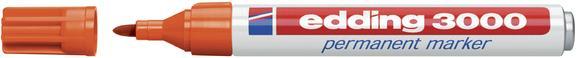 Image du produit Edding Marqueur permanent 3000 (Orange, 3 mm, 1 x)