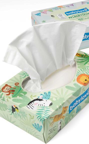 Produktbild dm babylove Babypflegetücher (100 Stück)