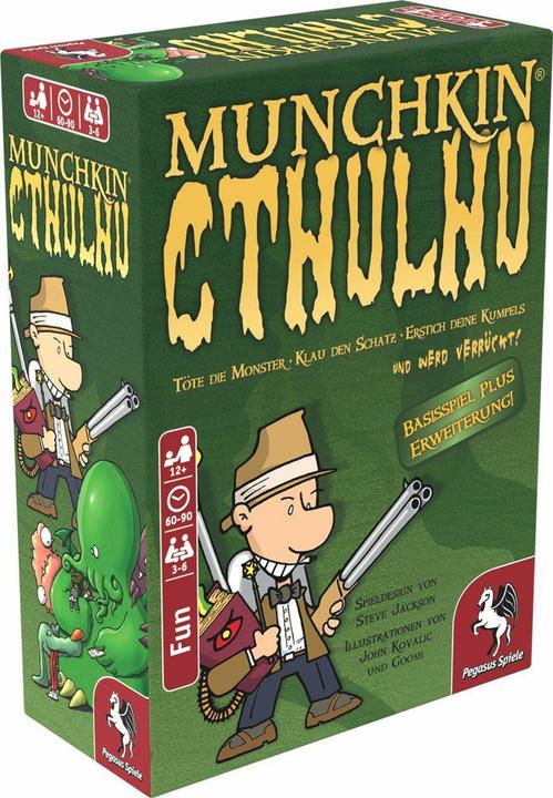 Produktbild Pegasus Munchkin Cthulhu 1+2 (Deutsch)