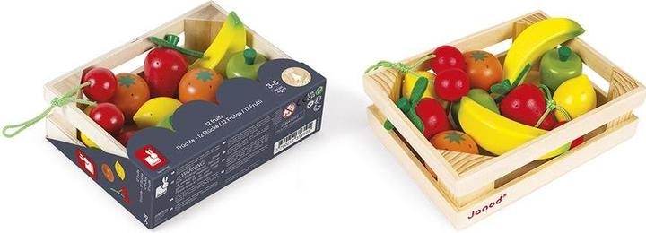 Actual product image Janod Wooden box with fruits