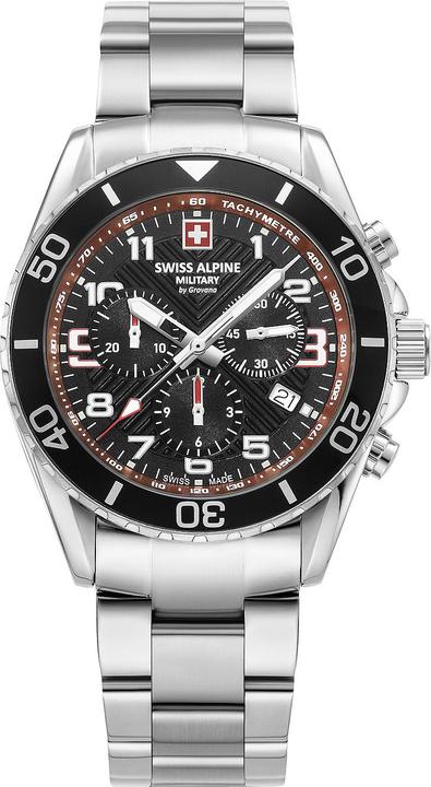 Swiss Alpine Military 7029.9136 Raptor Chronograph 42mm 10ATM (Chronograph, 42 mm)