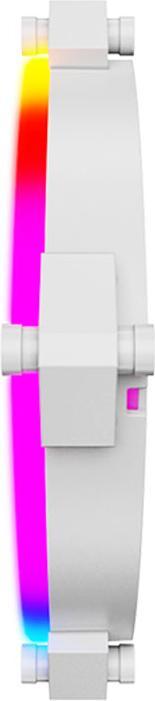 Produktbild Montech RX120 PWM ARGB Lüfter - 120mm, weiss (120 mm, 1 x)