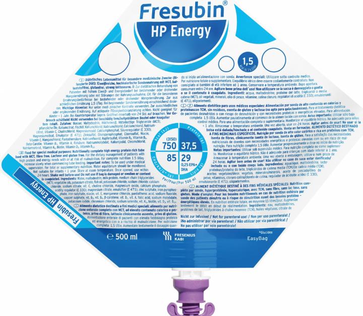 Produktbild Fresubin HP Energy (Frucht, 1 Stk., 8825 g)