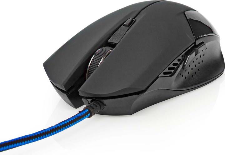 Produktbild Nedis Gaming Mouse | Verdrahtet | 1200 / 2400 / 4800 / 7200 dpi | Einstellbar DPI | Anzahl Knöpfe: 6 (Kabelgebunden)