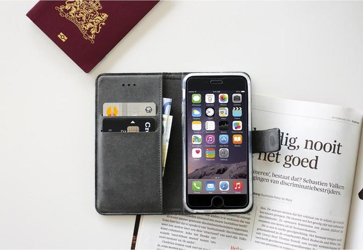 Immagine prodotto Mobiparts Premium Wallet TPU Case Samsung Galaxy J1 (2016) Black (Samsung Galaxy J1 (2016))