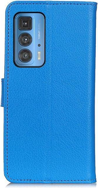 Actual product image MU Classic Litchi Leather Bookcover Series (Motorola Edge 20 Pro)