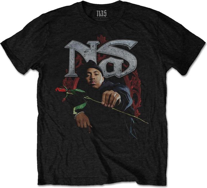 Nas Red Rose TShirt