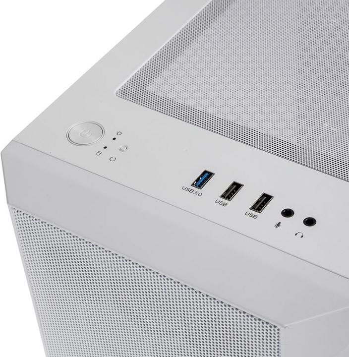 Actual product image Silverstone Fara H1M Micro-ATX Case - Tempered Glass (mATX, Mini-ITX, Mini-DTX)