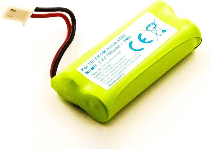 Actual product image AGI Battery compatible with Audioline babycare 7 - Baby Monitor Battery - Green - Audioline - B