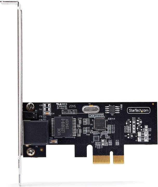 Productafbeelding StarTech com PR12GI-NETWORK-CARD, Intern, Avec fil, PCI Express, Ethernet, 2500 Mbit/s, Noir (Mini PCI Express)