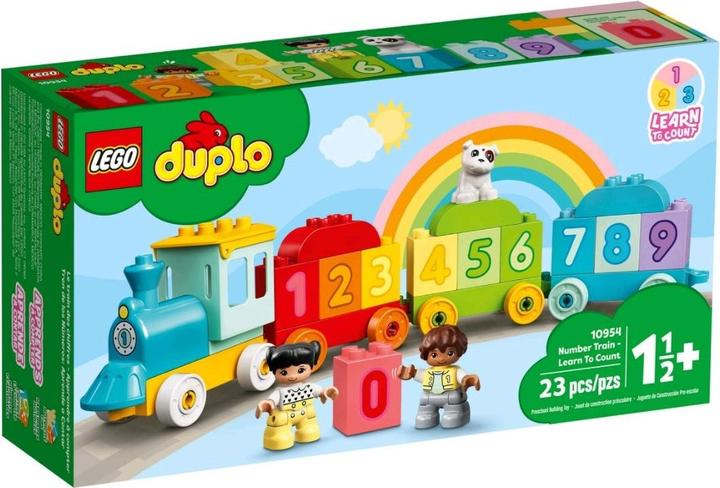 Productafbeelding LEGO Cijfertrein Leren tellen (10954)
