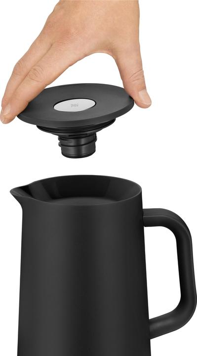 Produktbild WMF Thermoskanne Isolierkanne 1,0l Impulse Tee Kaffee Trinkflasche Edelstahl (1 l)