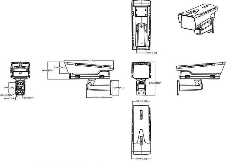 Produktbild Axis P1385-E DAY/NIGHT BOX (1920 x 1080 Pixels)