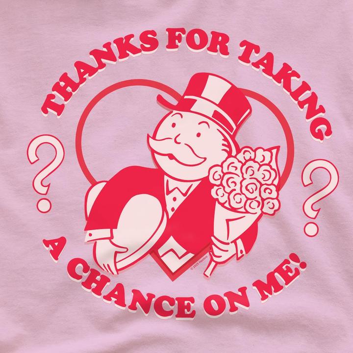 Actual product image Monopoly Mens Taking A Chance T-Shirt (M)