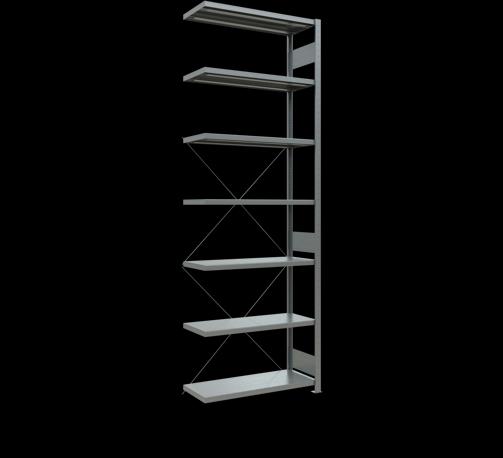 Actual product image Schulte Lagertechnik MULTIplus250 boltless bay system with cross brace