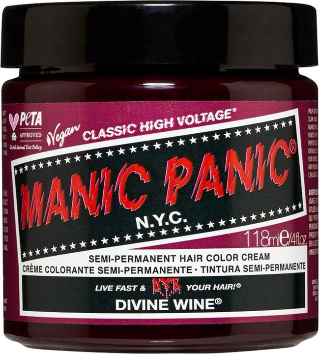 Produktbild Manic Panic Classic High Voltage Divine Wine Semi-Permanent Hair Color 118ml (Divine Wine)