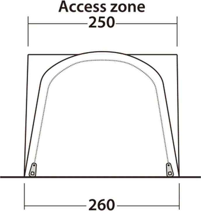 Produktbild Outwell Waystone 161 (Vorzelt, 14.90 kg)