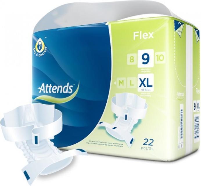 Produktbild Attends Flex 9 (22 x, XL)