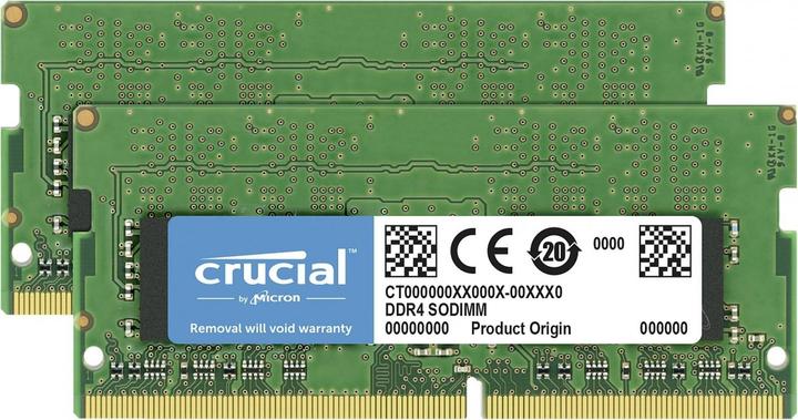 Produktbild Crucial Laptop Memory (2 x 16GB, 3200 MHz, DDR4-RAM, SO-DIMM)
