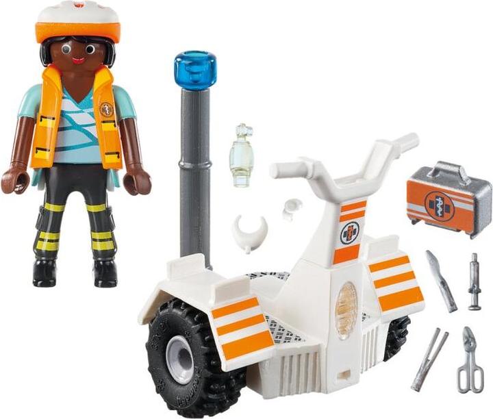 Actual product image Playmobil Rescue balance scooter (70052, Playmobil City Life)