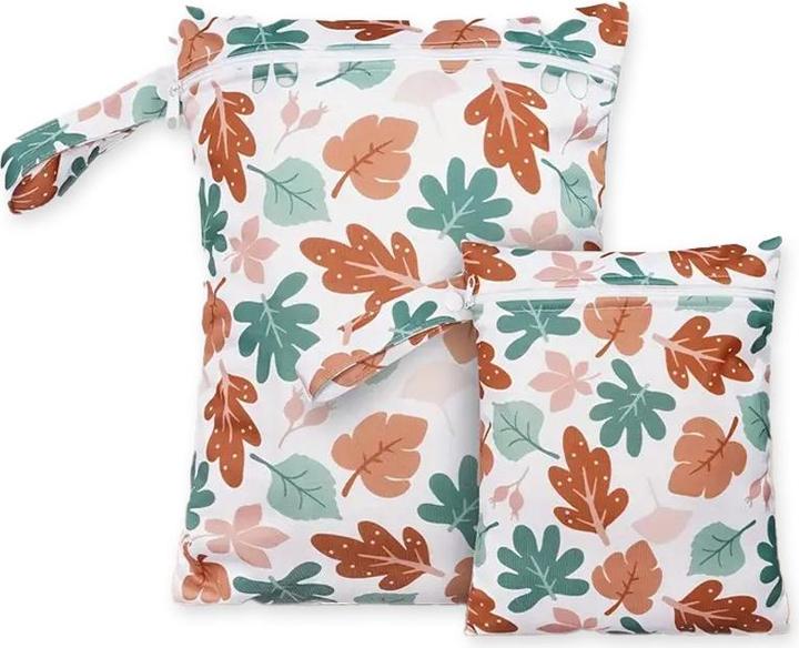 ASMI 2 Stück Wetbag Windeltasche Set 36x26cm + 25x19cm