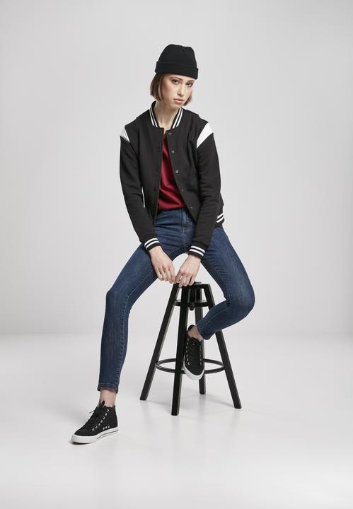 Immagine prodotto Urban Classics Giacca di felpa College con inserto organico da donna (S)