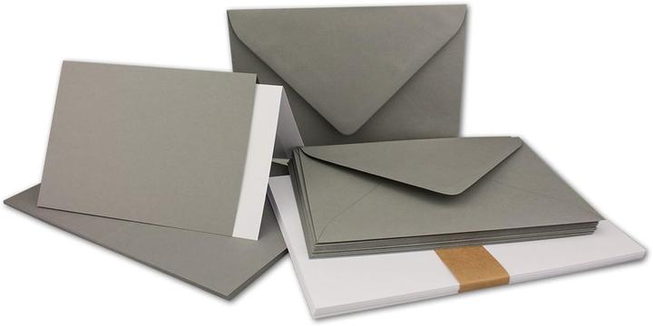 Actual product image Neuser Papier Faltkarten-Set mit Umschlägen und Einleger (75-teilig) (75 pcs.)