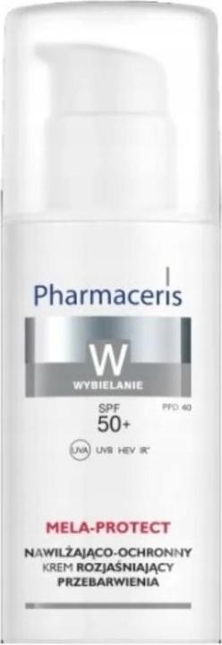 Actual product image Pharmaceris W Mela-Protect Moisturizing And Protective Cream For Day Use Brightening Dark Spots Spf