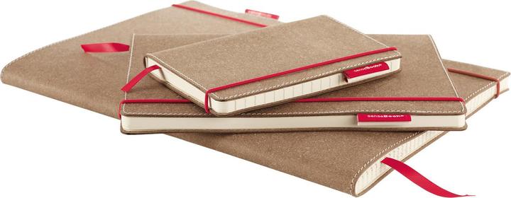 Actual product image Transotype senseBook Red Rubber (A5, Plain, Hardcover)