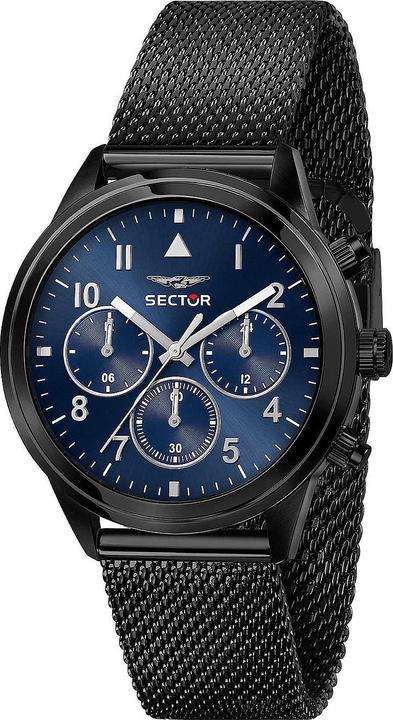 Produktbild Sector R3253540010 Serie 670 Dual Time 40mm 5ATM (Sportuhr, 40 mm)