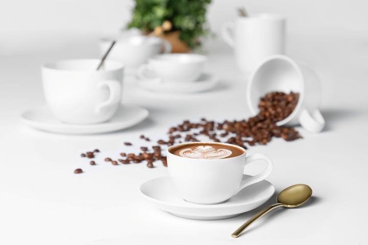 Actual product image Seltmann Weiden LIBERTY white 003 plain latte cup 0.38 litre 6 pieces (380 ml, 1 x)