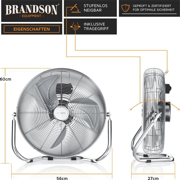 Produktbild Brandson Windmaschine (69 dB)