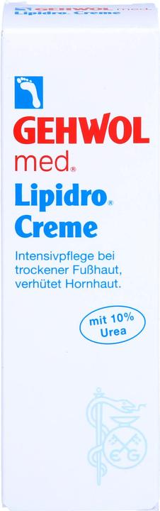 Image du produit Gehwol med Lipidro Crème avec 10% d'urée (Crème et gel pour les pieds, 40 ml)
