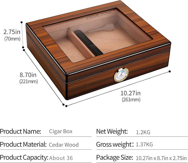 Image du produit Cigarloong Cave à cigares (25)