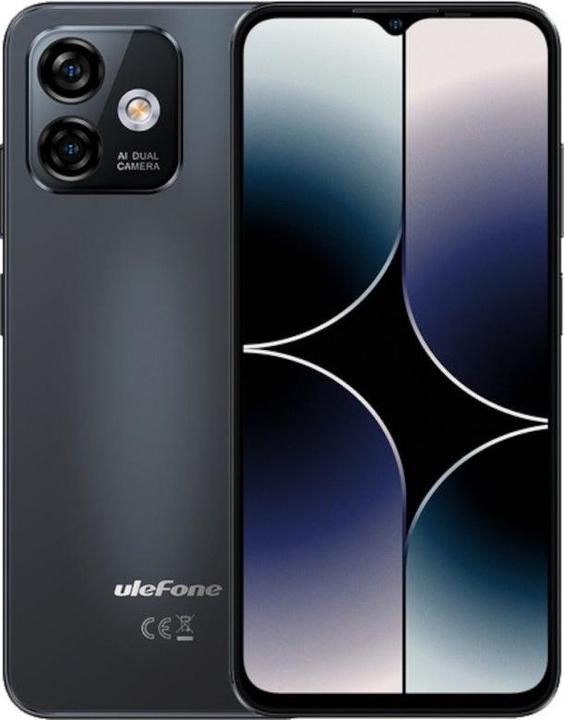 Image du produit Ulefone NOTE 16 PRO 4/128GB METEORITE BLACK (128 Go, Météorite noire, 6.52", Double SIM, 50 Mpx, 4G)