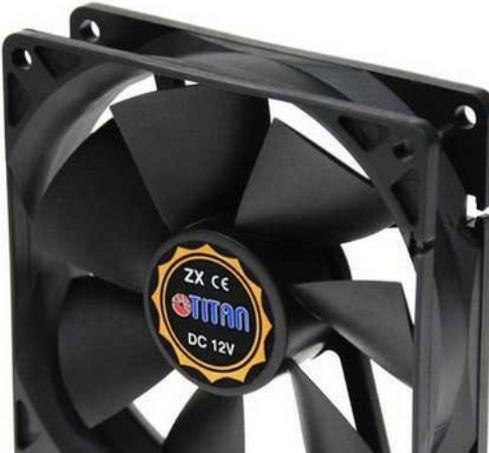 Actual product image Titan TFD-9225L12Z Case fan (92 mm, 1 x)