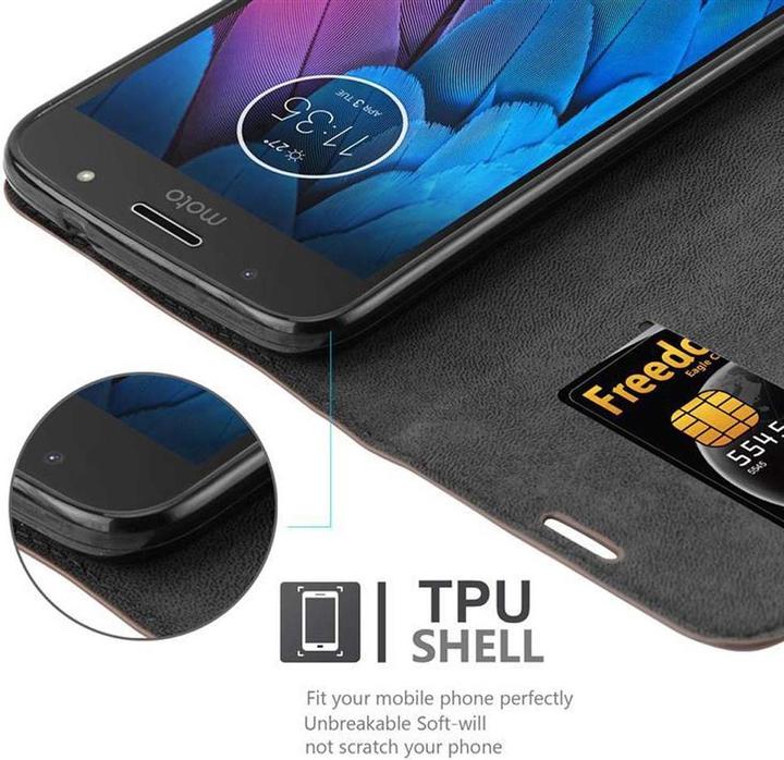Productafbeelding Cadorabo Boek Onzichtbare Magneethoes (Motorola Moto G5S)