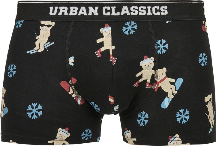 Actual product image Urban Classics Organic X-Mas Boxer Shorts 3-Pack (XL, pack of 3)