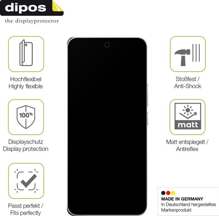 Actual product image Dipos Full Cover Screen Protector Matte (1 Piece, Honor 200 Pro)