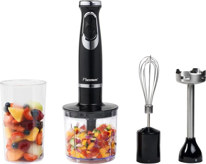 Image du produit Bestron Set mixeur plongeant en acier inoxydable