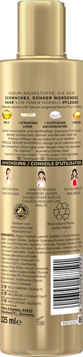 Image du produit Pantene Pro-V Miracle Serum (225 ml, Shampoing liquide)
