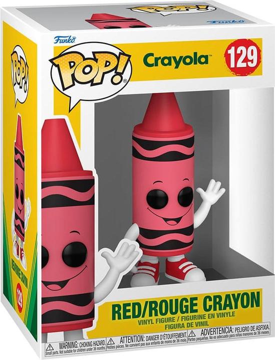 Image du produit Funko Crayola POP! figurine vinyle Red Crayon 9 cm