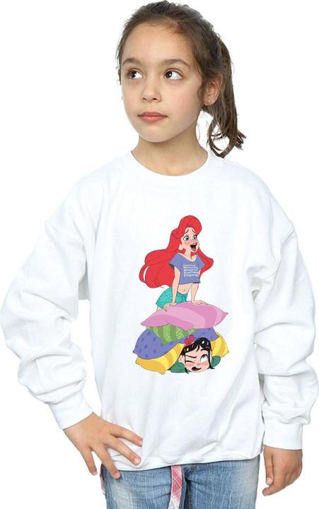 Image du produit Disney - Sweat WRECK IT RALPH ARIEL AND VANELLOPE - Fille (128)